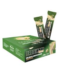 Growth Protein Bar Barra Proteica - Display C/ 12 Un. Sabor Pistache